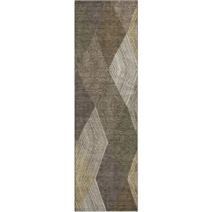 Luxury Washable Indoor/Outdoor The Reserve Brown 2'3