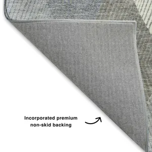 Luxury Washable Indoor/Outdoor The Reserve Denim 5\' x 7\'6\" Rug