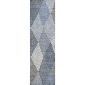 Luxury Washable Indoor/Outdoor The Reserve Denim 2'3