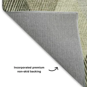 Luxury Washable Indoor/Outdoor The Reserve Fern 10\' x 14\' Rug