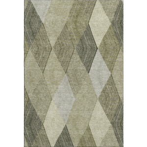 Luxury Washable Indoor/Outdoor The Reserve Fern Rug