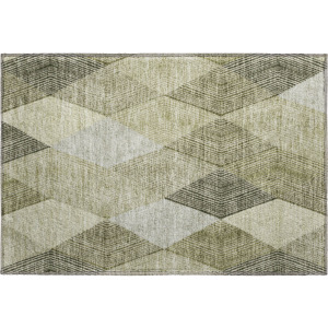 Luxury Washable Indoor/Outdoor The Reserve Fern Rug