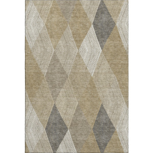 Luxury Washable Indoor/Outdoor The Reserve Wheat Rug