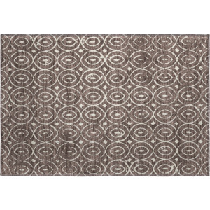 Luxury Washable Indoor/Outdoor The Reserve Brown Rug