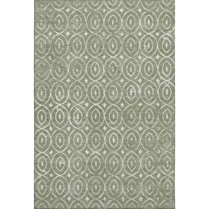 Luxury Washable Indoor/Outdoor The Reserve Fern 3\' x 5\' Rug