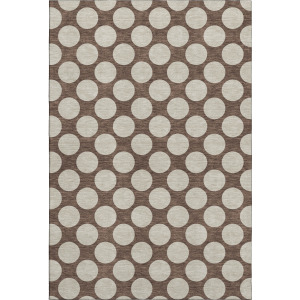 Luxury Washable Indoor/Outdoor The Reserve Coffee Rug