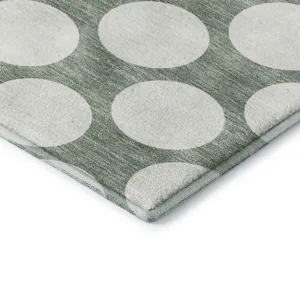 Luxury Washable Indoor/Outdoor The Reserve Sage 2\'6\" x 3\'10\" Rug