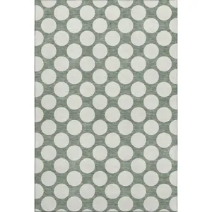 Luxury Washable Indoor/Outdoor The Reserve Sage 2\'6\" x 3\'10\" Rug