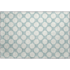 Luxury Washable Indoor/Outdoor The Reserve Seafoam Rug