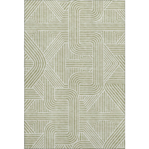 Luxury Washable Indoor/Outdoor The Reserve Aloe Rug