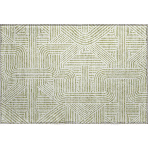 Luxury Washable Indoor/Outdoor The Reserve Aloe Rug
