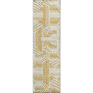 Luxury Washable Indoor/Outdoor The Reserve Gold 2'3