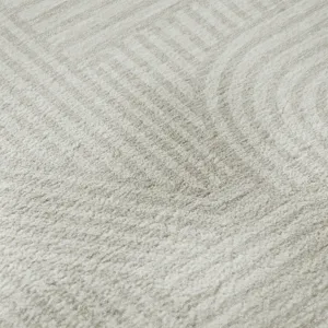 Luxury Washable Indoor/Outdoor The Reserve Linen 9\' x 12\' Rug