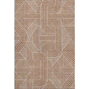 Luxury Washable Indoor/Outdoor The Reserve Paprika Rug