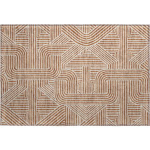 Luxury Washable Indoor/Outdoor The Reserve Paprika Rug