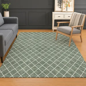 Luxury Washable Indoor/Outdoor The Reserve Basil 8\' x 10\' Rug