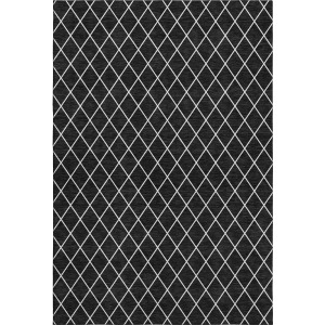 Luxury Washable Indoor/Outdoor The Reserve Black Rug