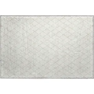 Luxury Washable Indoor/Outdoor The Reserve Ivory 1\'8\" x 2\'6\" Rug