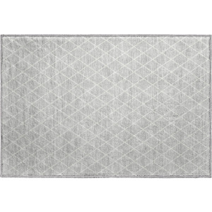Luxury Washable Indoor/Outdoor The Reserve Silver Rug