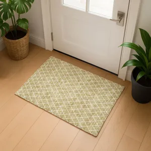 Luxury Washable Indoor/Outdoor The Reserve Walnut 1\'8\" x 2\'6\" Rug