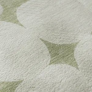 Luxury Washable Indoor/Outdoor The Reserve Aloe 5\' x 7\'6\" Rug