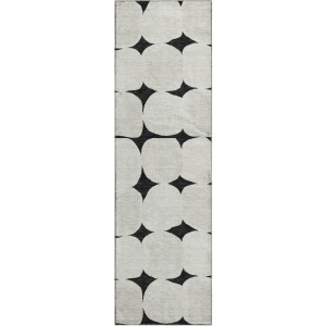 Luxury Washable Indoor/Outdoor The Reserve Black 2'3
