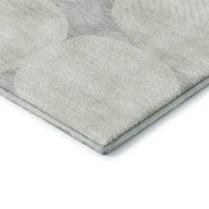 Luxury Washable Indoor/Outdoor The Reserve Gray 10\' x 14\' Rug