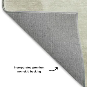 Luxury Washable Indoor/Outdoor The Reserve Ivory 8\' x 10\' Rug