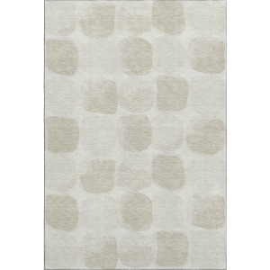 Luxury Washable Indoor/Outdoor The Reserve Ivory Rug
