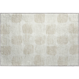 Luxury Washable Indoor/Outdoor The Reserve Ivory Rug