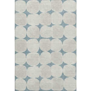 Luxury Washable Indoor/Outdoor The Reserve Teal Rug