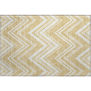 Luxury Washable Indoor/Outdoor The Reserve Honey Rug