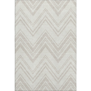 Luxury Washable Indoor/Outdoor The Reserve Ivory Rug