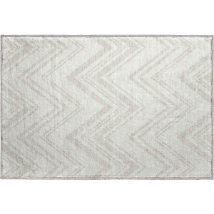 Luxury Washable Indoor/Outdoor The Reserve Ivory Rug