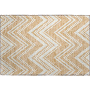 Luxury Washable Indoor/Outdoor The Reserve Peach Rug