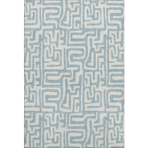 Luxury Washable Indoor/Outdoor The Reserve Denim Rug