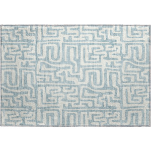 Luxury Washable Indoor/Outdoor The Reserve Denim Rug