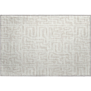 Luxury Washable Indoor/Outdoor The Reserve Ivory Rug