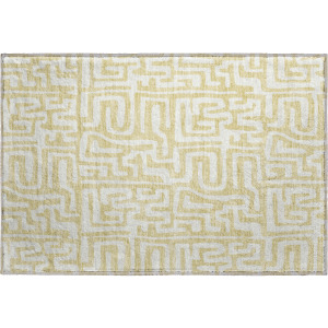 Luxury Washable Indoor/Outdoor The Reserve Wheat Rug