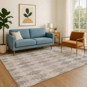 Luxury Washable Indoor/Outdoor The Reserve Beige 9\' x 12\' Rug