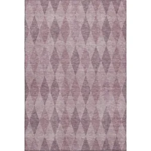 Luxury Washable Indoor/Outdoor The Reserve Blush 8\' x 10\' Rug