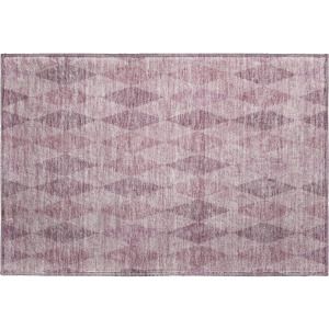 Luxury Washable Indoor/Outdoor The Reserve Blush Rug