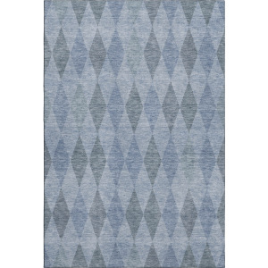 Luxury Washable Indoor/Outdoor The Reserve Denim Rug