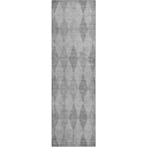 Luxury Washable Indoor/Outdoor The Reserve Gray 2'3