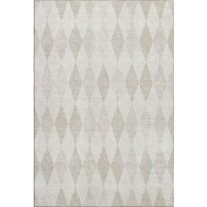 Luxury Washable Indoor/Outdoor The Reserve Ivory Rug