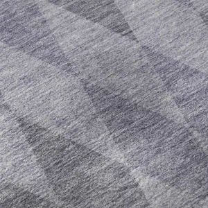 Luxury Washable Indoor/Outdoor The Reserve Lavender 2\'3\" x 7\'6\" Runner Rug