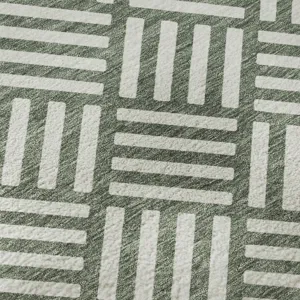 Luxury Washable Indoor/Outdoor The Reserve Basil 1\'8\" x 2\'6\" Rug