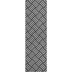 Luxury Washable Indoor/Outdoor The Reserve Black 2'3