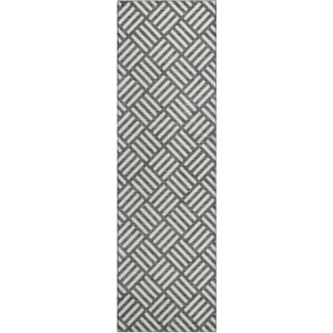 Luxury Washable Indoor/Outdoor The Reserve Charcoal 2'3