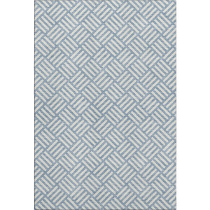 Luxury Washable Indoor/Outdoor The Reserve Denim Rug
